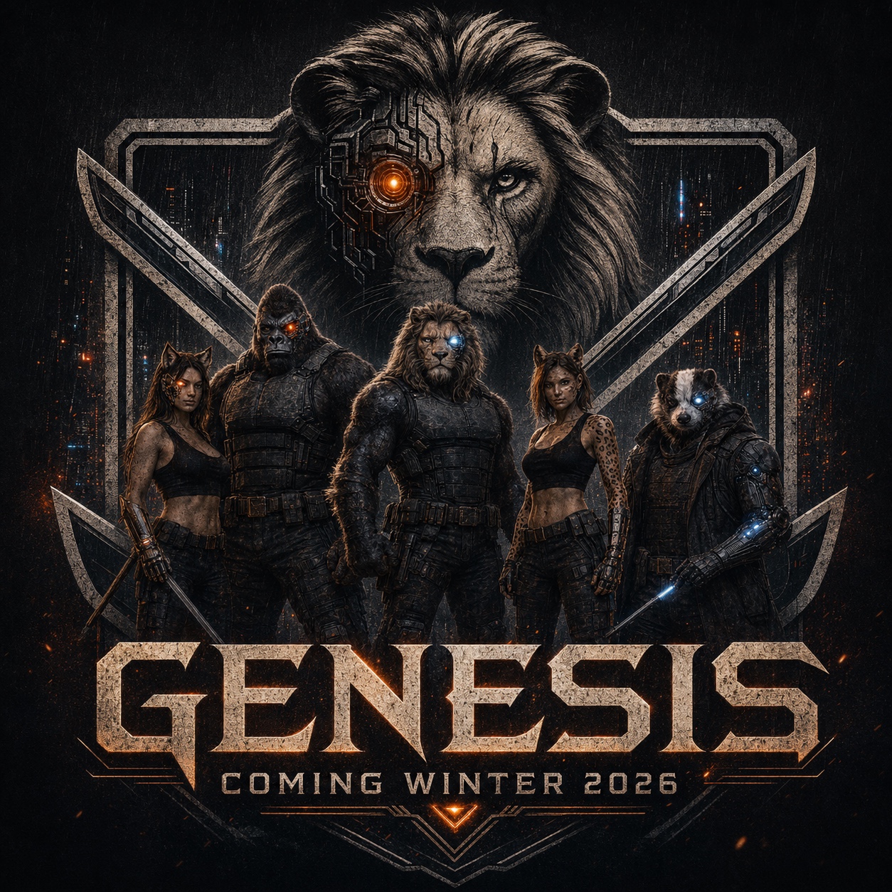 Genesis, coming Winter 2026